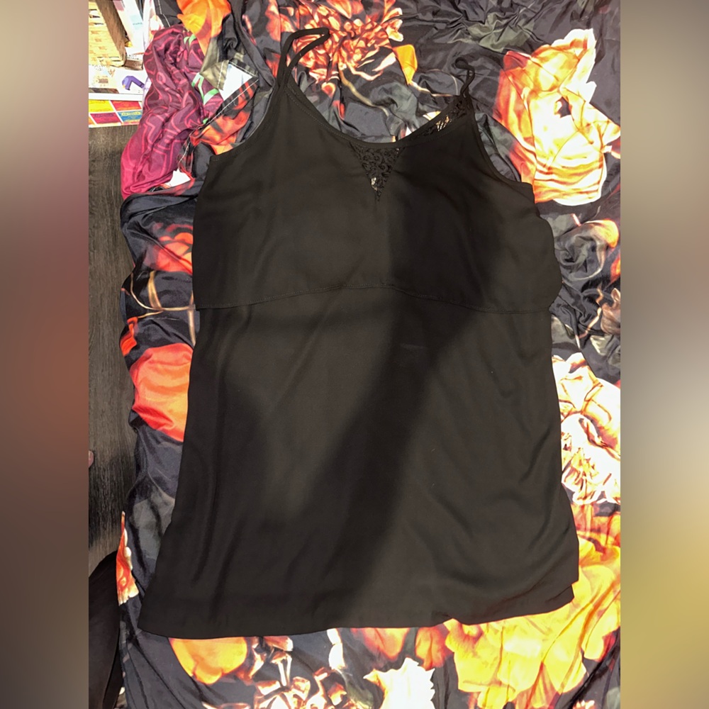 Reitmans Midnight black mini dress/top